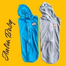 4 Pcs Bedong Bayi Instan Bedong Bayi Bedong Bayi Murah Resleting Bedong Baby Bedong Bayi Instan+Topi Kupluk 4 Warna Polos Bahan Lembut