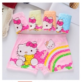 1 Lusin Celana Dalam Anak Perempuan Motif Hello Kitty 2 Tahun sampai 8 Tahun