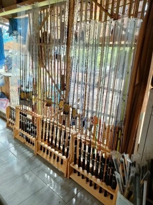 Rak joran pancing 20 slot