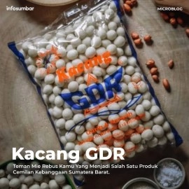 Kacang GDR Kacang Atom Sukro Khas Padang Koto Tuo Panyalaian